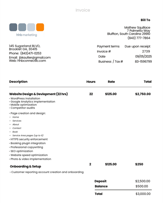 Invoice 2379